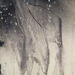 Floral II_30x40_ Mixed Media (Gipshaftputz, Sumpfkalk, Beize