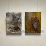 Birkenrinde im Bild verarbeitet