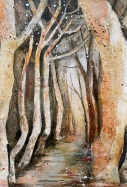 Stadtwald_30x40_MixedMedia